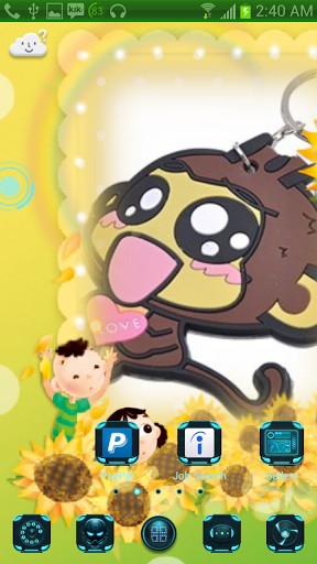 Cute Monkey Live Wallpaper Pro App For Android