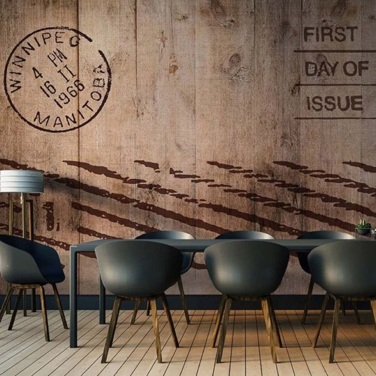 Post Office Wallpaper On