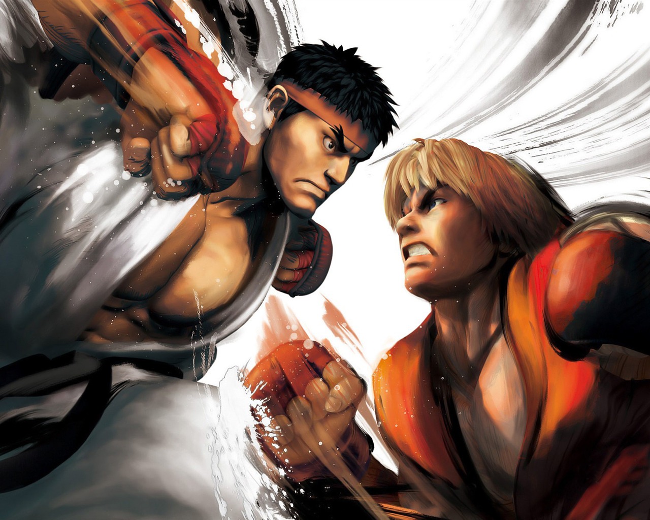 Archivo Ryu Vs Ken Street Fighter Game HD Wallpaper Jpg
