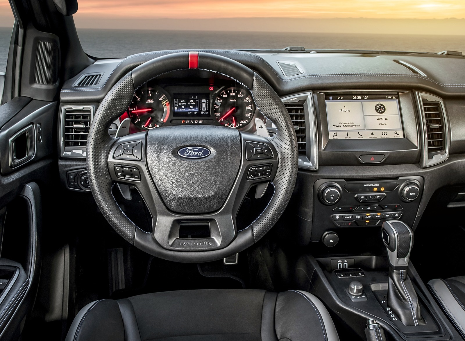 Ford Ranger Raptor Color Conquer Grey Interior Cockpit