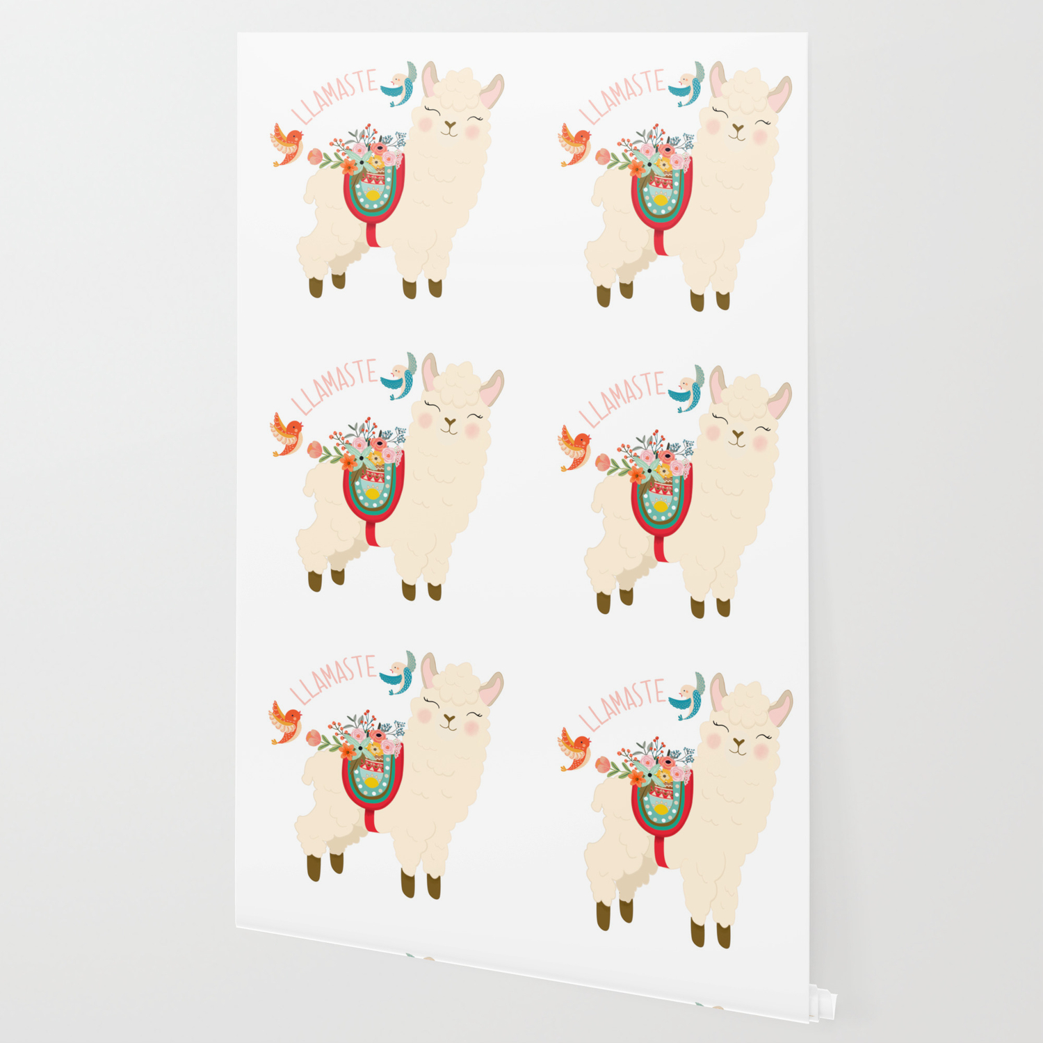 Llamaste When A Llama Offers You Respectful Greeting Wallpaper