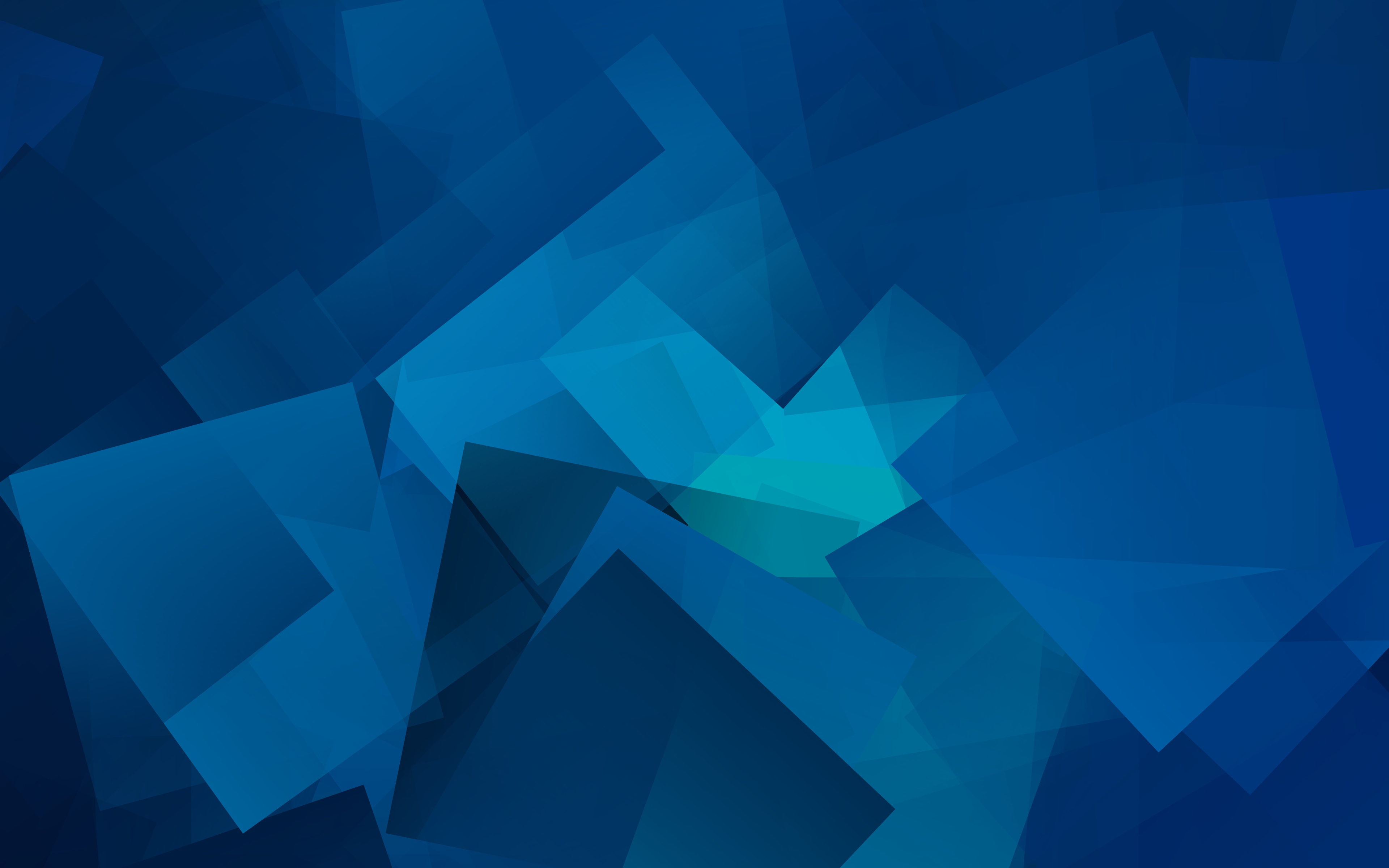 Cube Geometry Gradient 4k HD Wallpaper Image