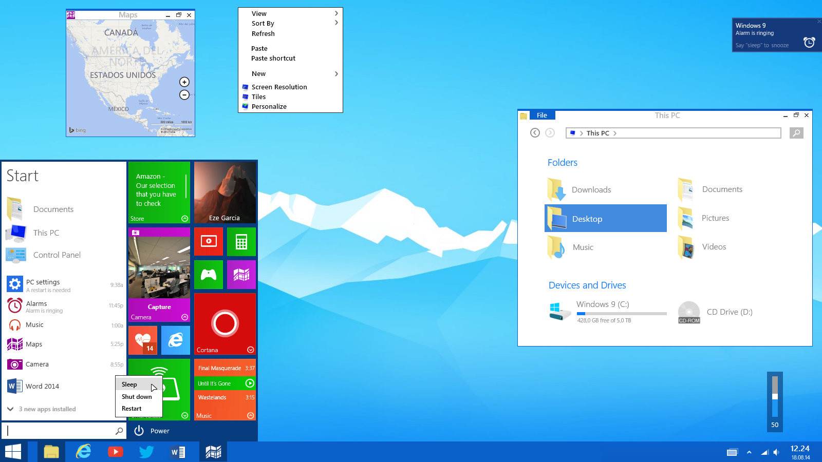 Windows 10   2015 by CianDesign on