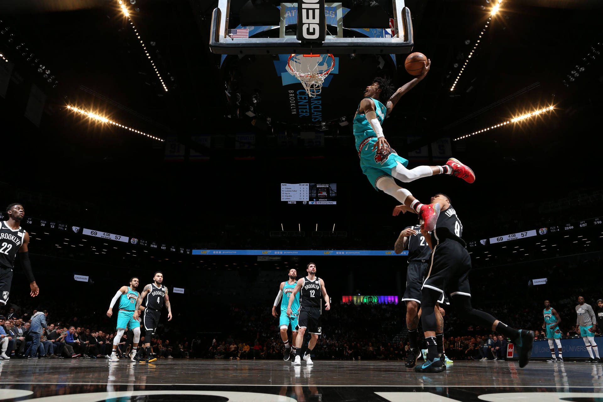 Ja Morant Dunk Wallpaper