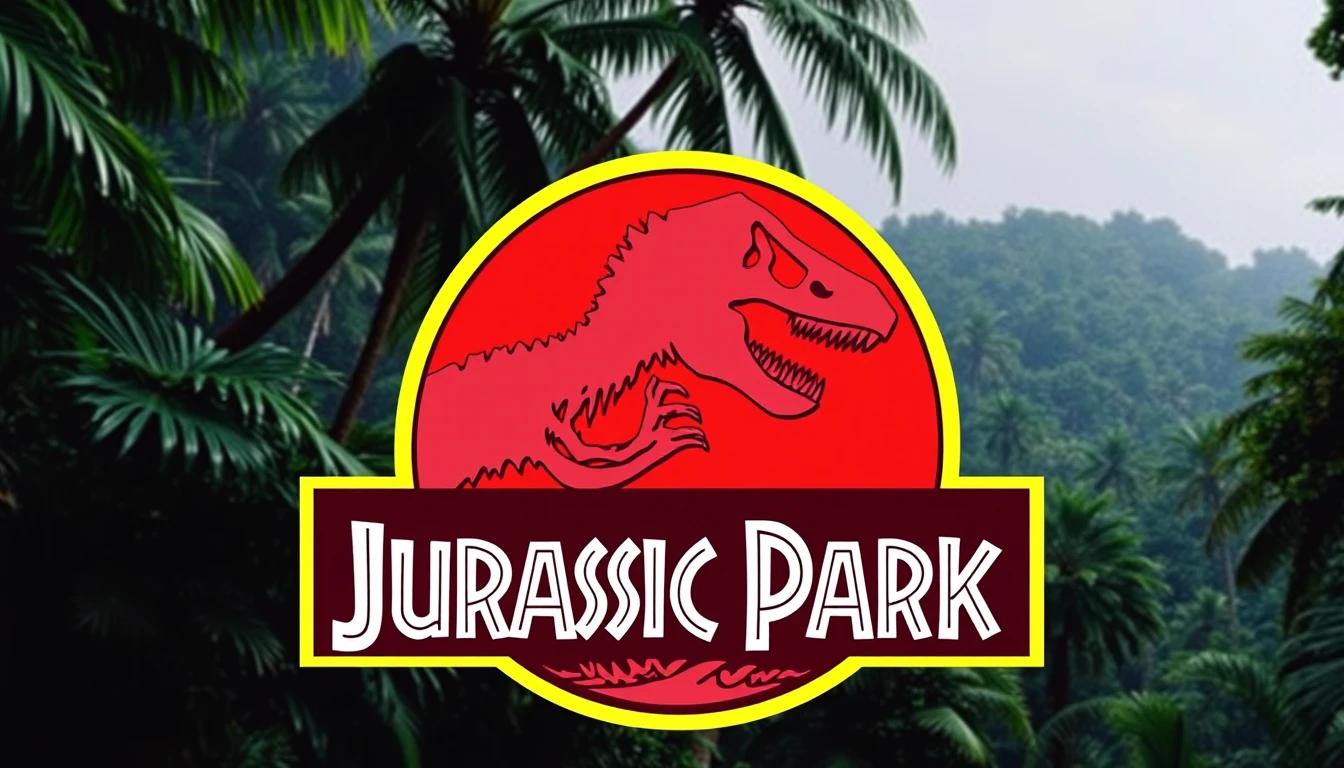 Jurassic Park Logo Wallpaper