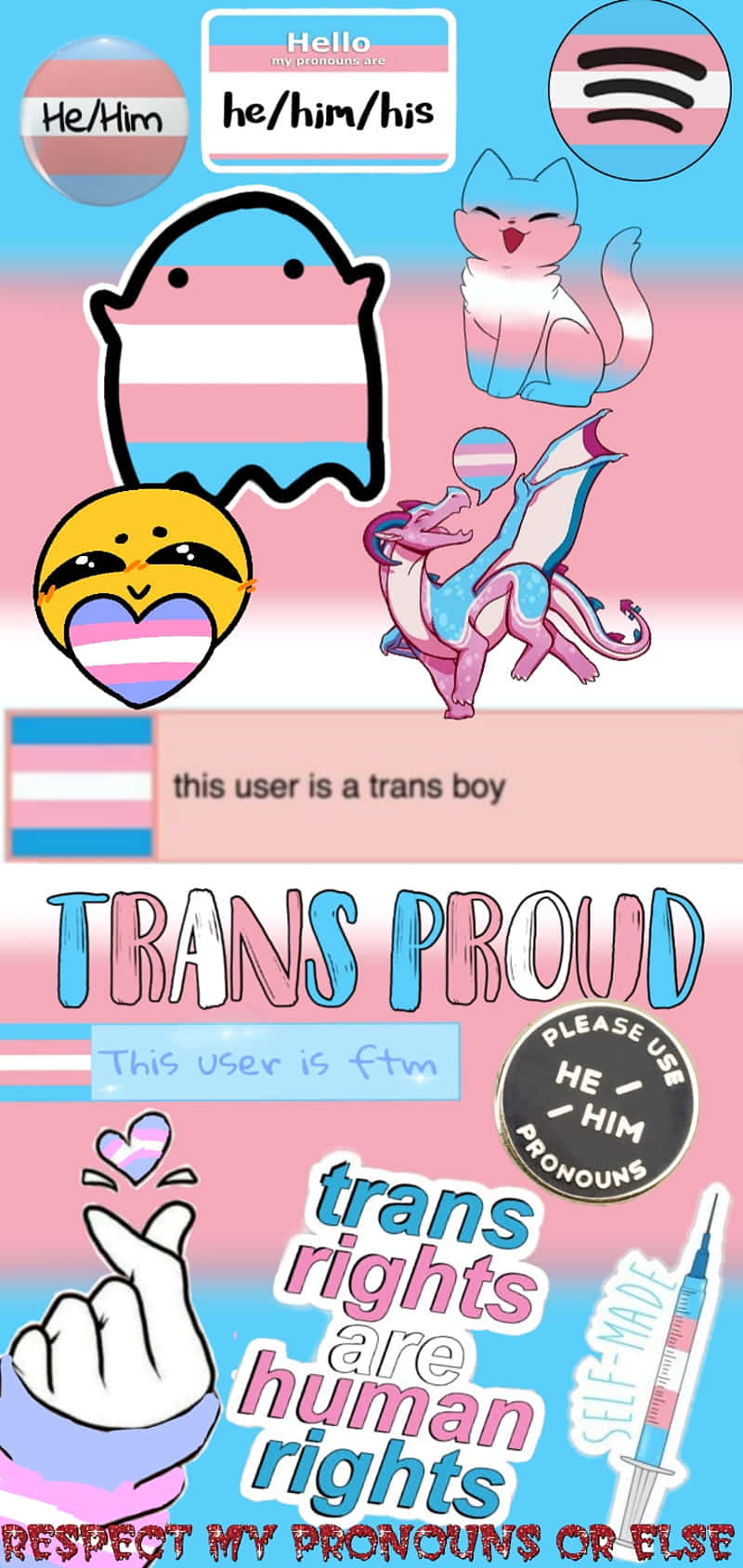 Trans Pride Wallpaper