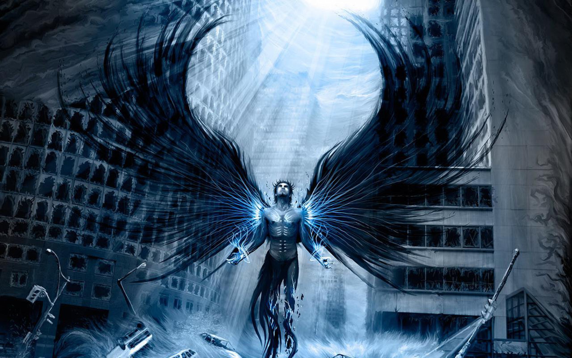 Desktop Angel HD Wallpaper