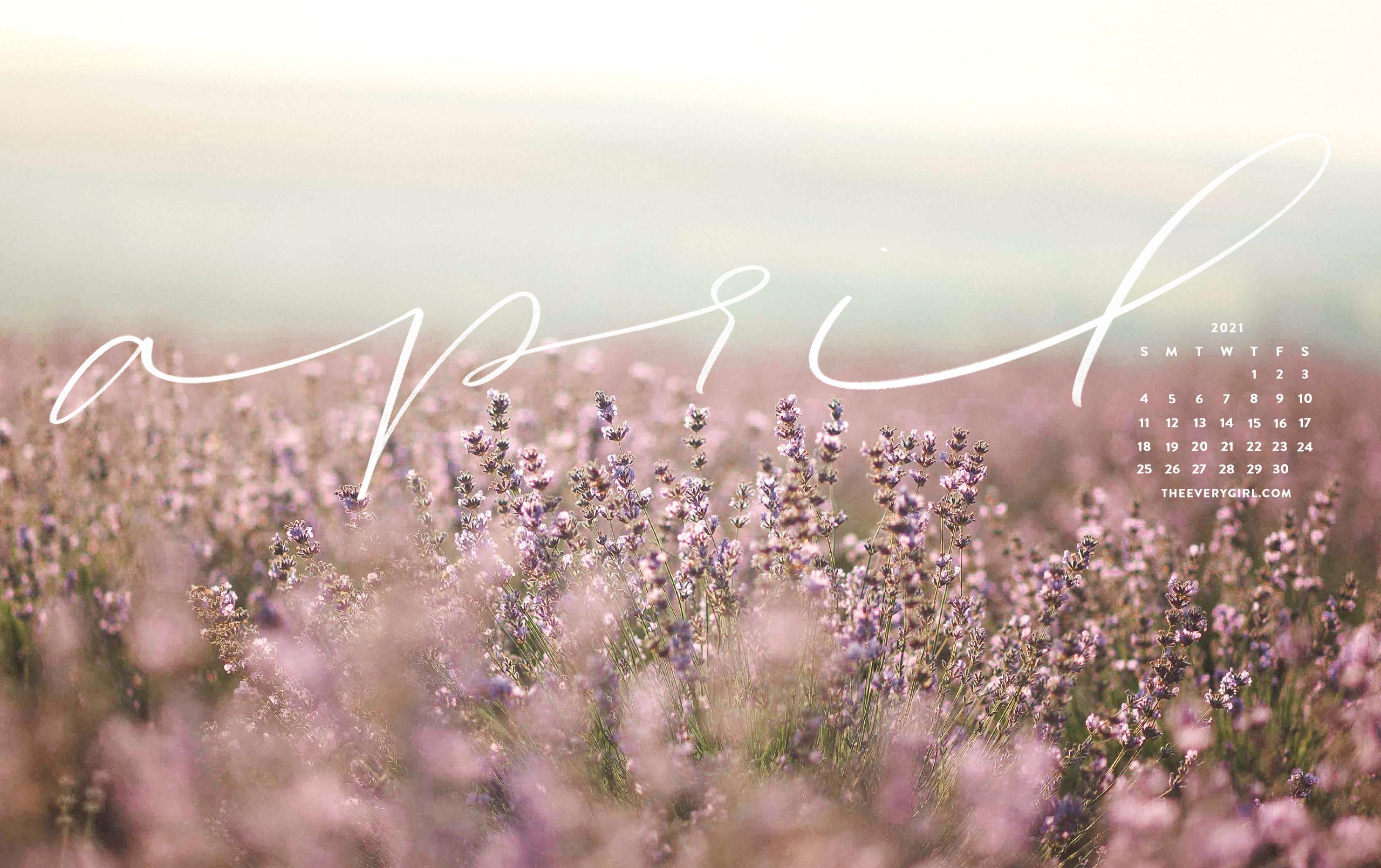 April Calendar Wallpaper