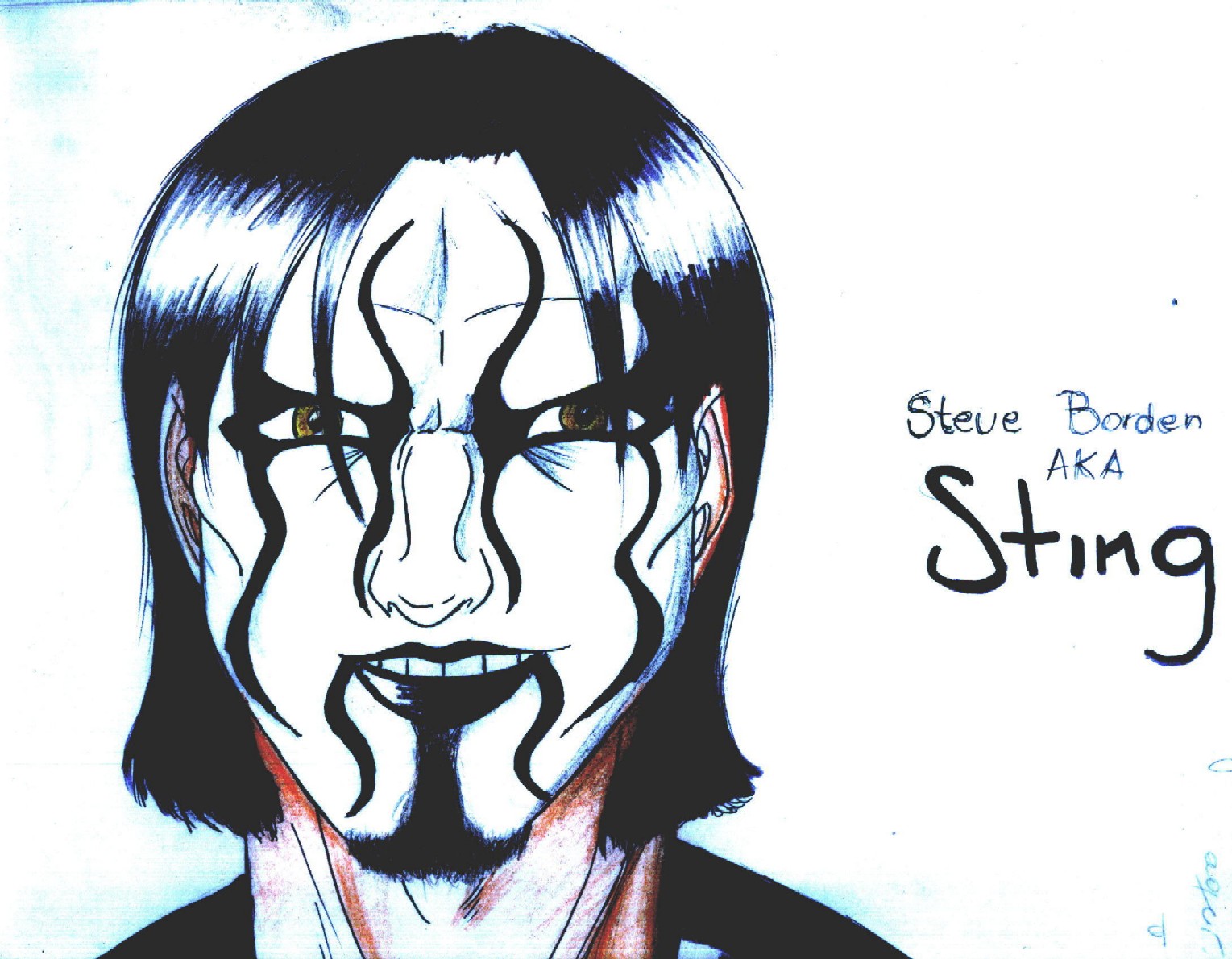 Steve Borden Aka Sting By Faoth