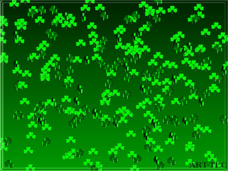 Wallpaper By Art Tlc Shamrocks