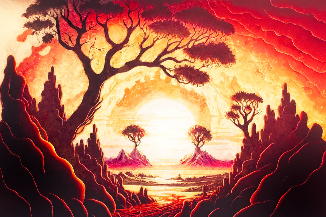 Desert Sun By Aaronochs Wallpaper