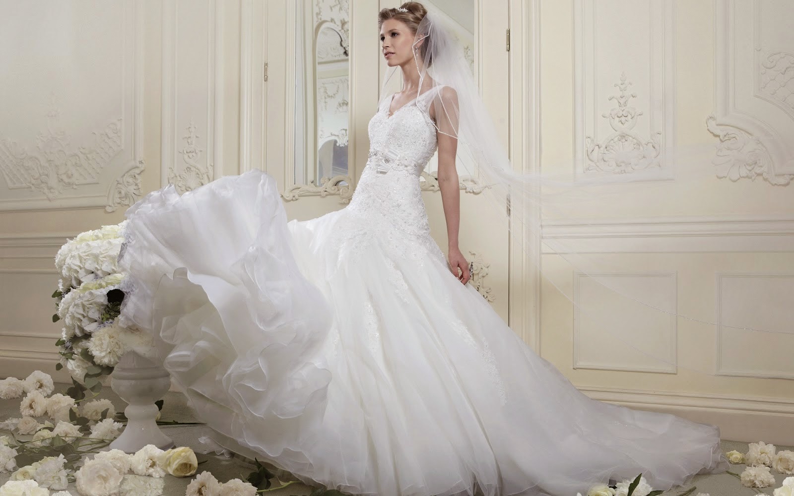 HD Wallpaper Wedding Dresses Coon Girl