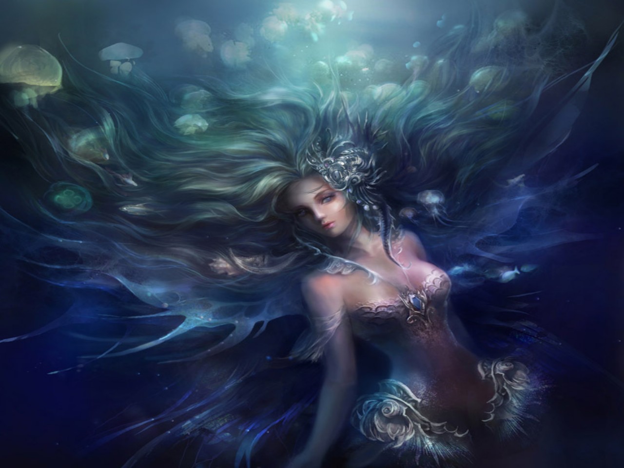 Free download Fantasy Mermaid Wallpaper [1280x960] for your Desktop, Mobile  & Tablet | Explore 74+ Mermaid Wallpaper | Mermaid Wallpapers, Free Mermaid  Wallpaper, Mermaid Melody Wallpaper