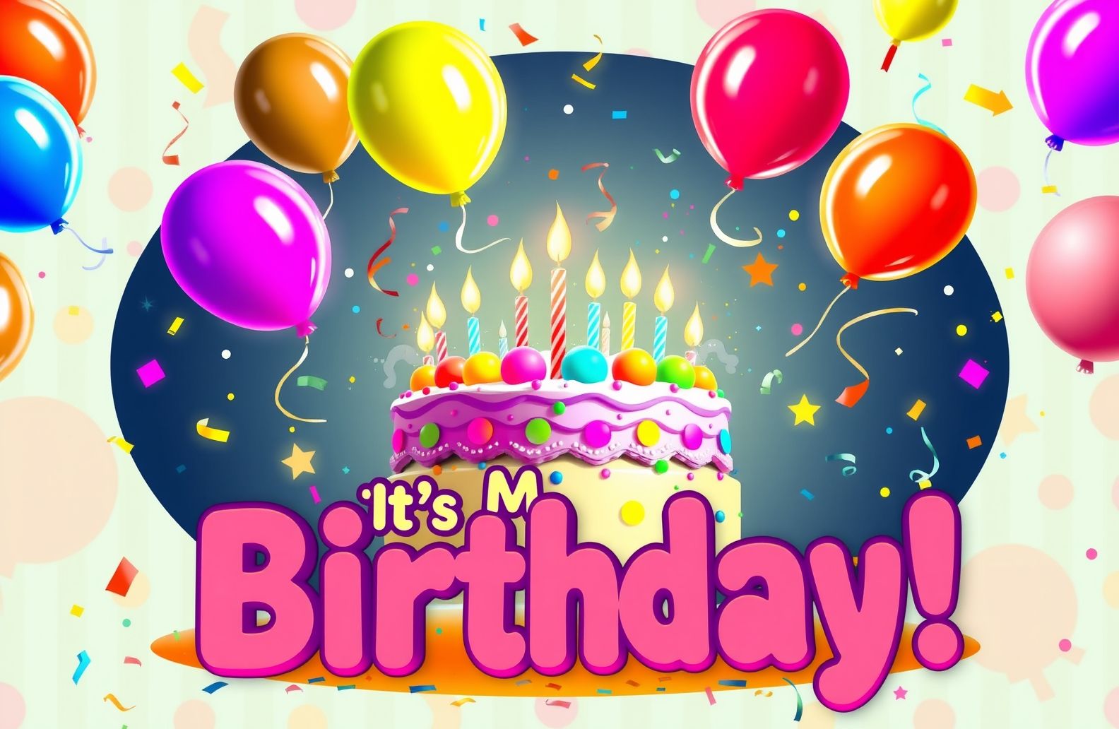 It S My BirtHDay Wallpaper