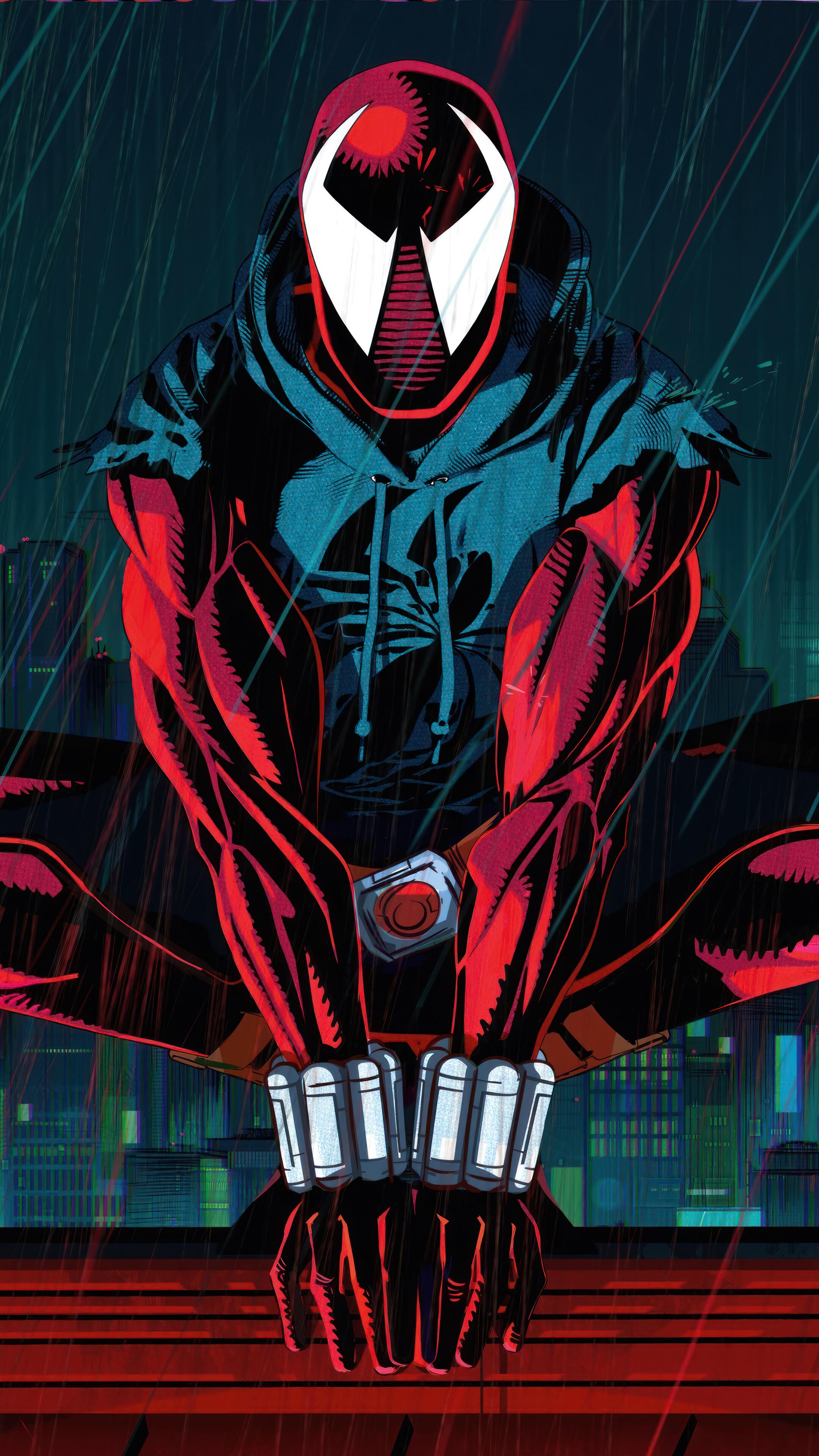 Scarlet Spider Man Across The Verse 4k Wallpaper