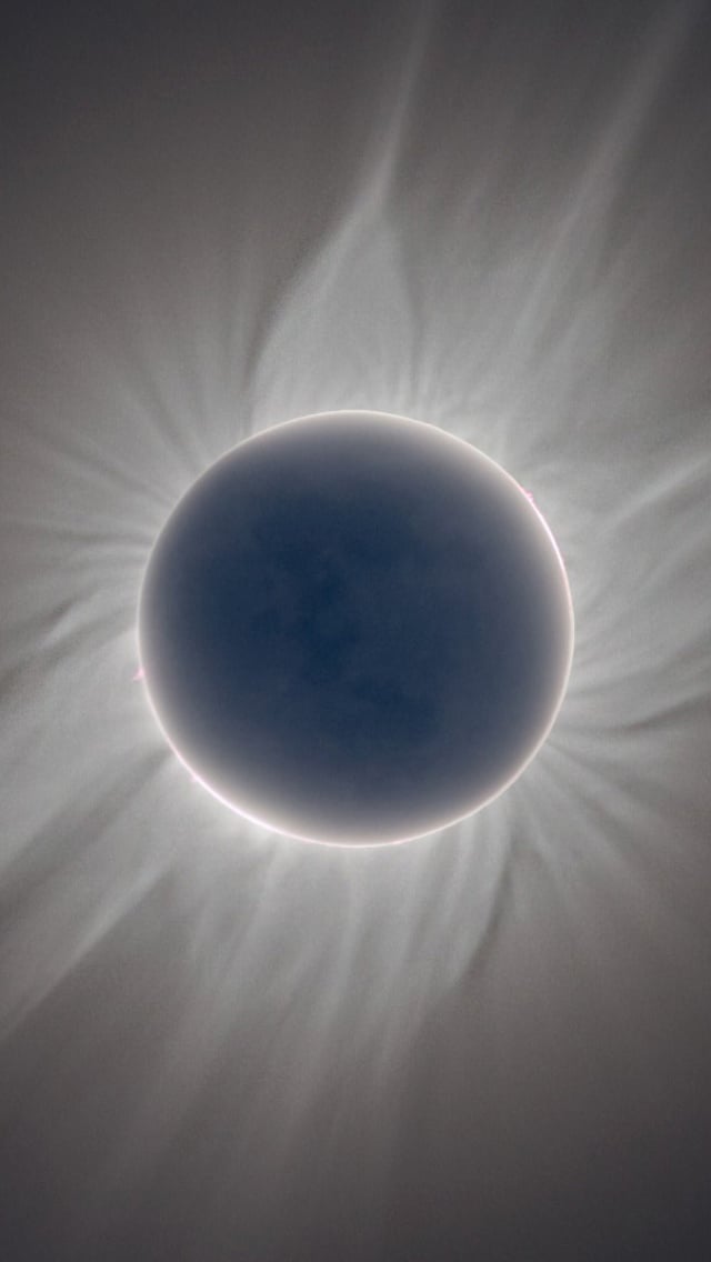 640x1136 NASA Total Solar Eclipse Iphone 5 wallpaper