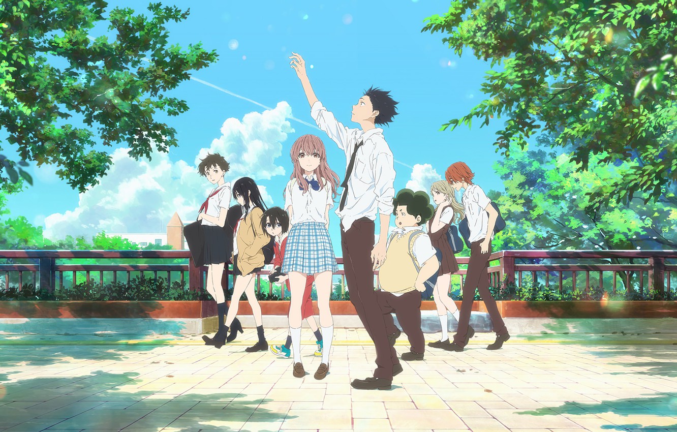 Wallpaper Anime You No Katachi A Silent Voice Form