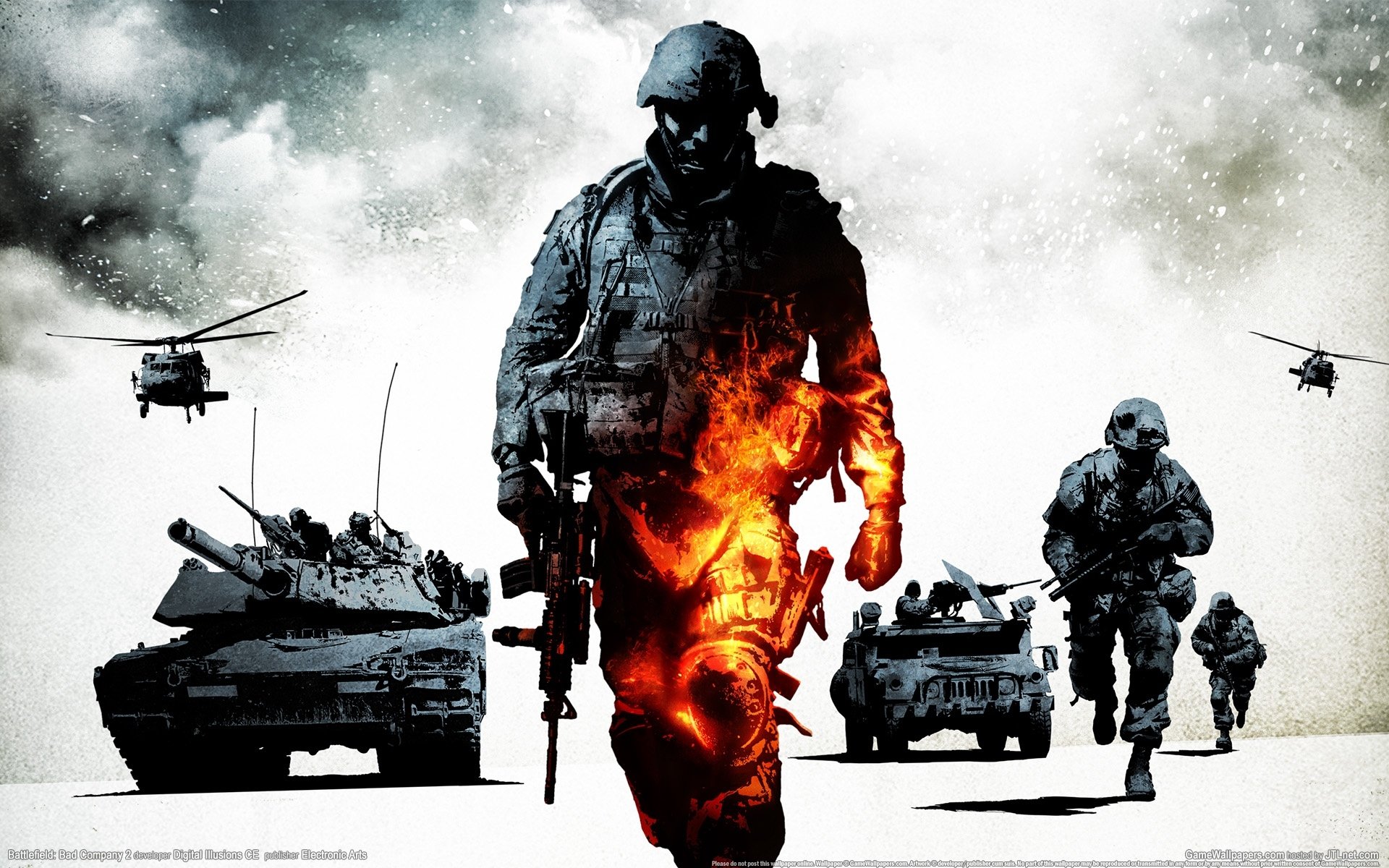 Battlefield Bad Pany HD Wallpaper Background Image