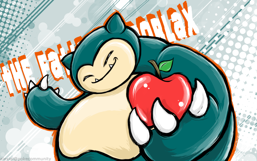 X Snorlax Wallpaper Request For The Fattest