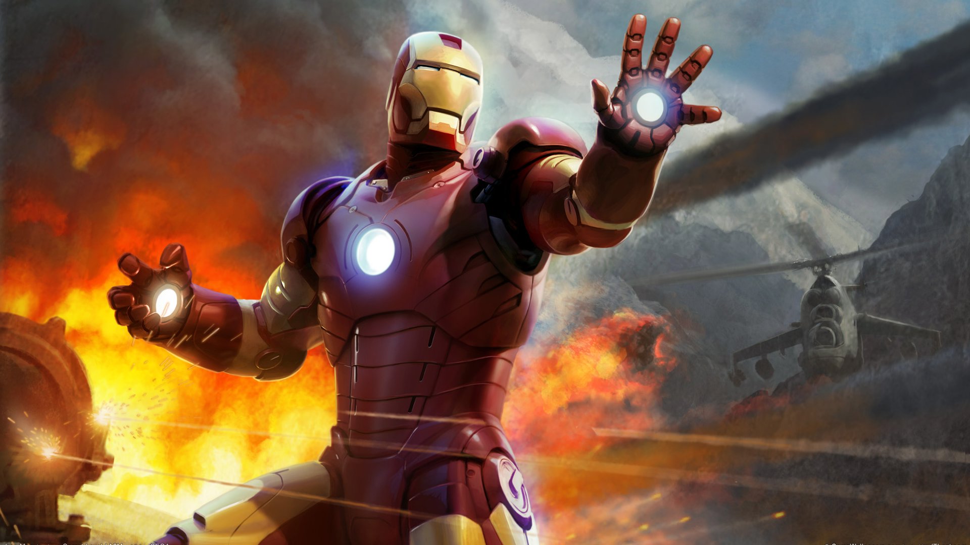 Iron Man HD Wallpaper Background Image Yl Puting