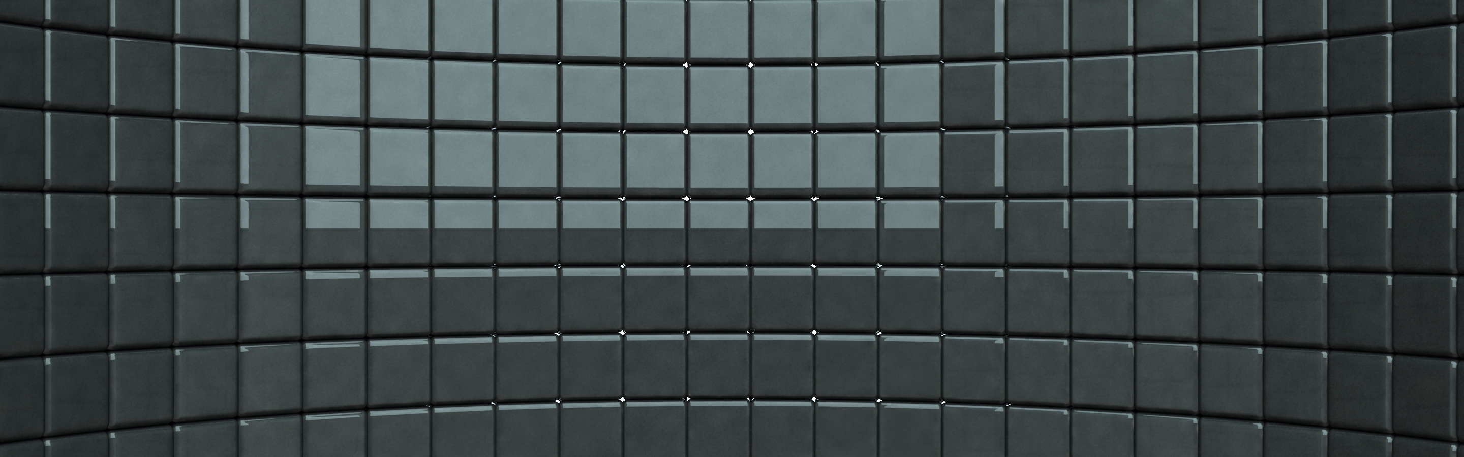 Dual Monitor Bricks Abstract