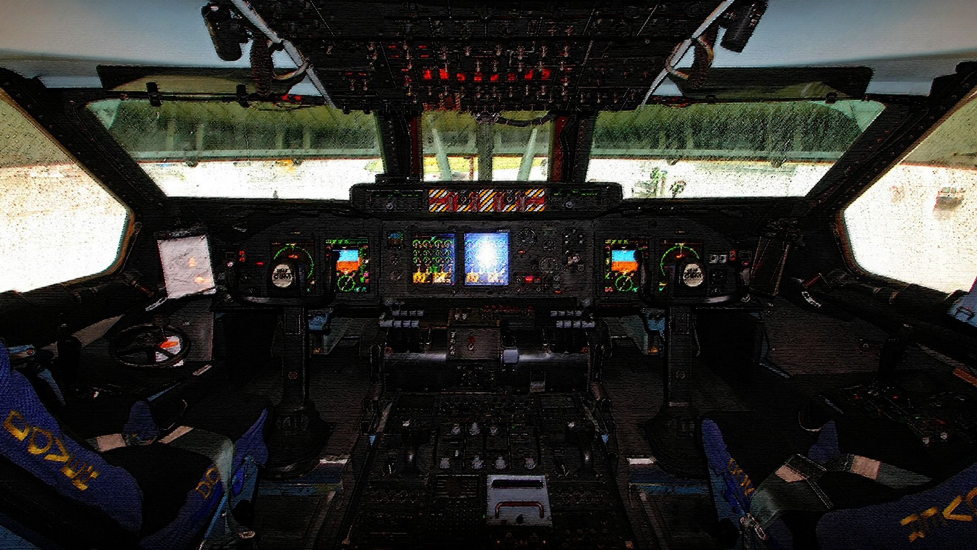 Airplane Cockpit Wallpaper HD Pictures Photo