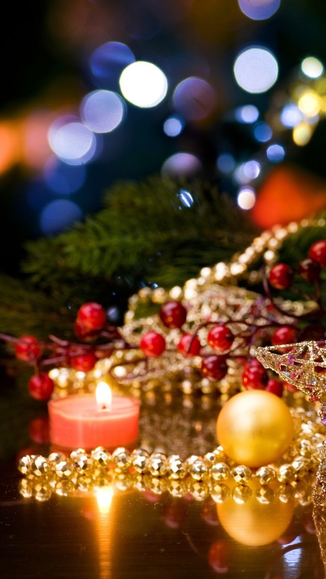 Beautiful Christmas iPhone Wallpaper To