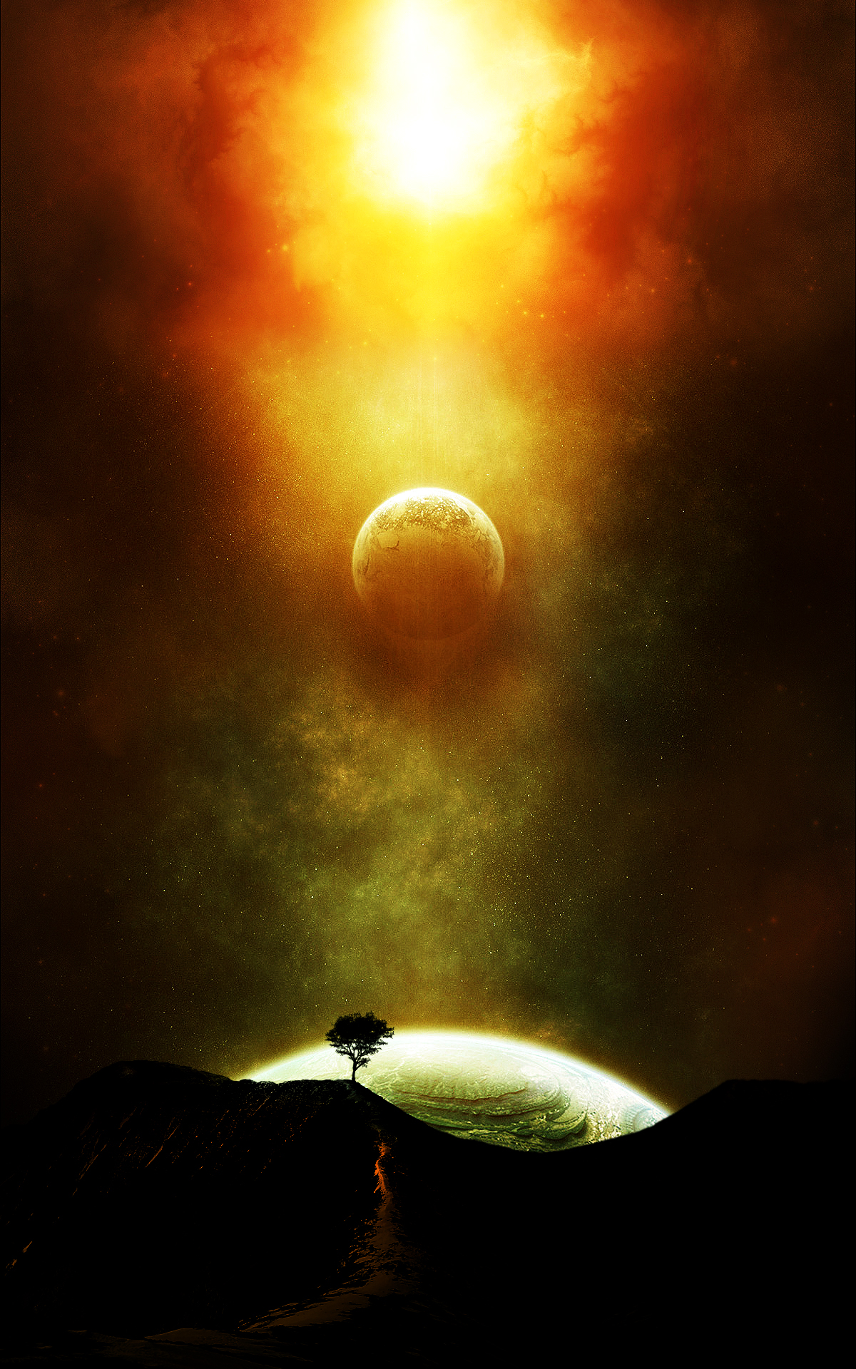 Space Vertical Im Lookin For But Hd Wallpaper Of