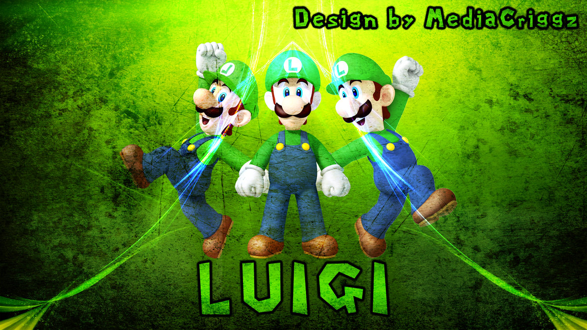 Luigi Wallpaper By Mediacriggz