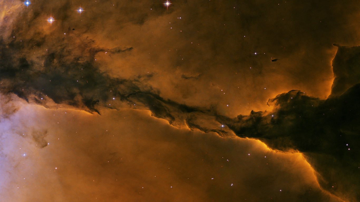 Eagle Nebula Widescreen Wallpaper