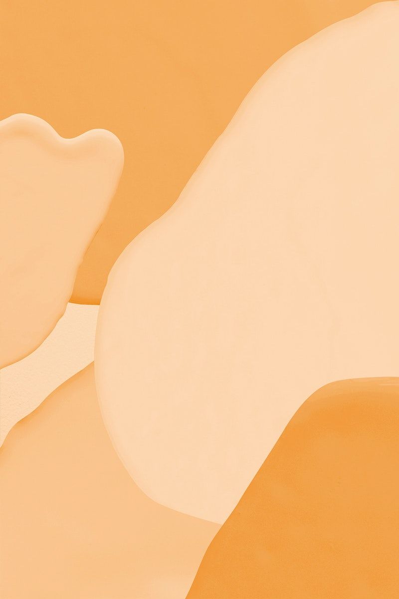 Pastel Orange Acrylic Texture Background Minimal Design