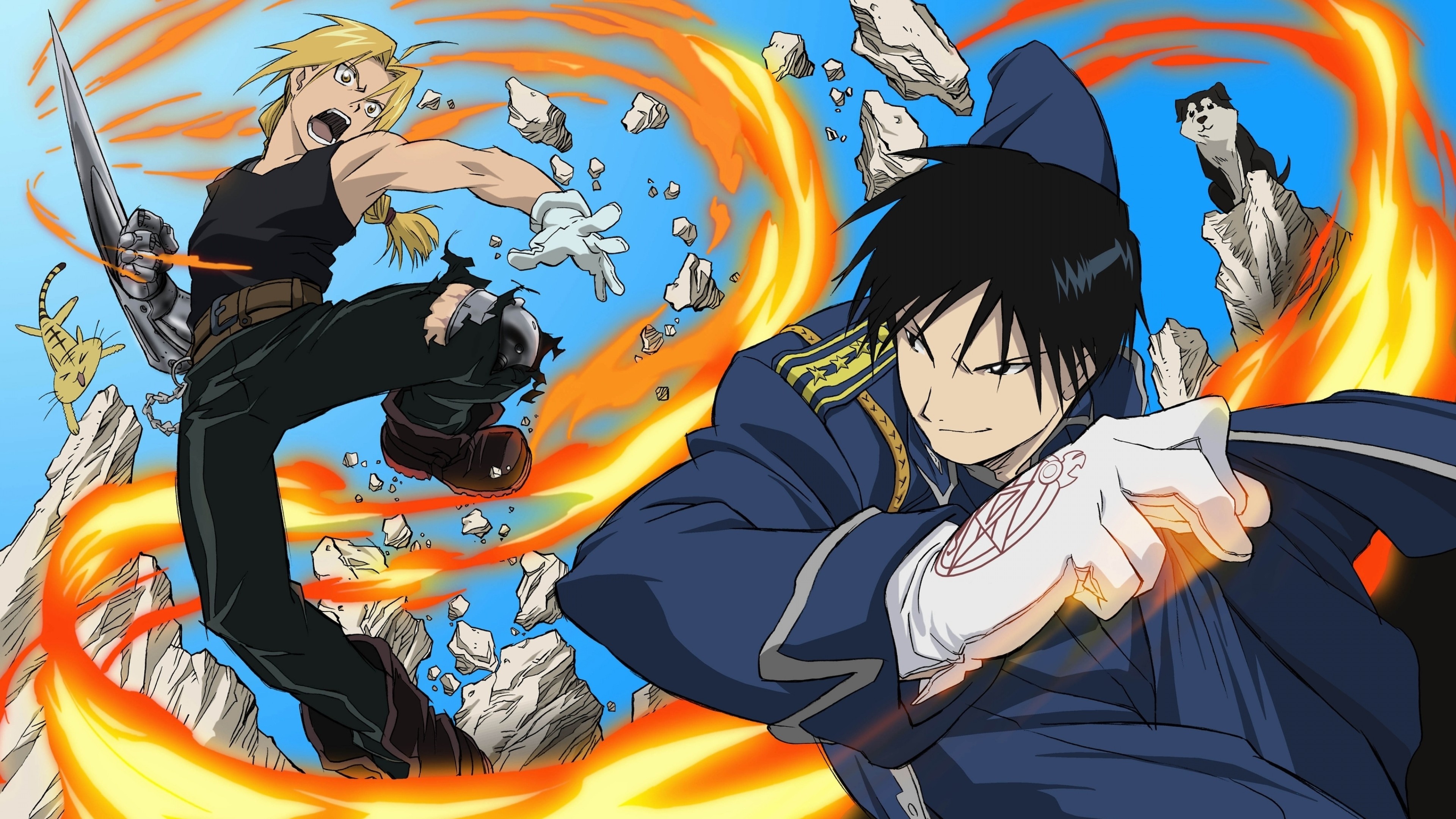Anime Fighting Wallpaper