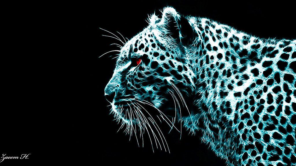 Neon Leopard By Shadowxp6
