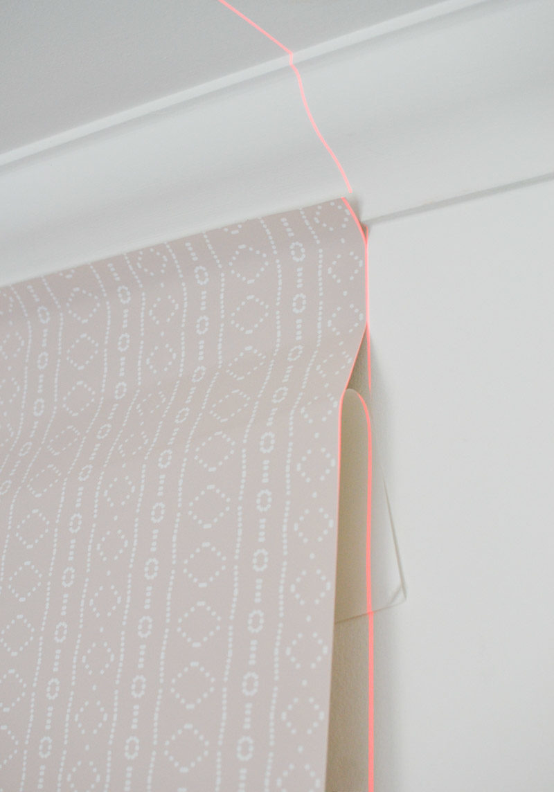 How To Hang Removable Wallpaper Overlap Moulding Emmerson