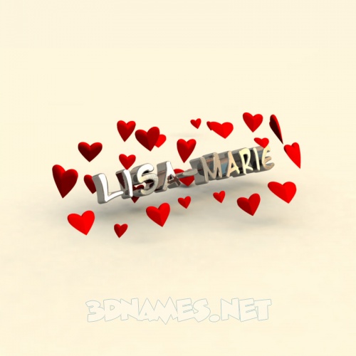 Free download Preview of In Love for name lisa marie [500x500] for ...