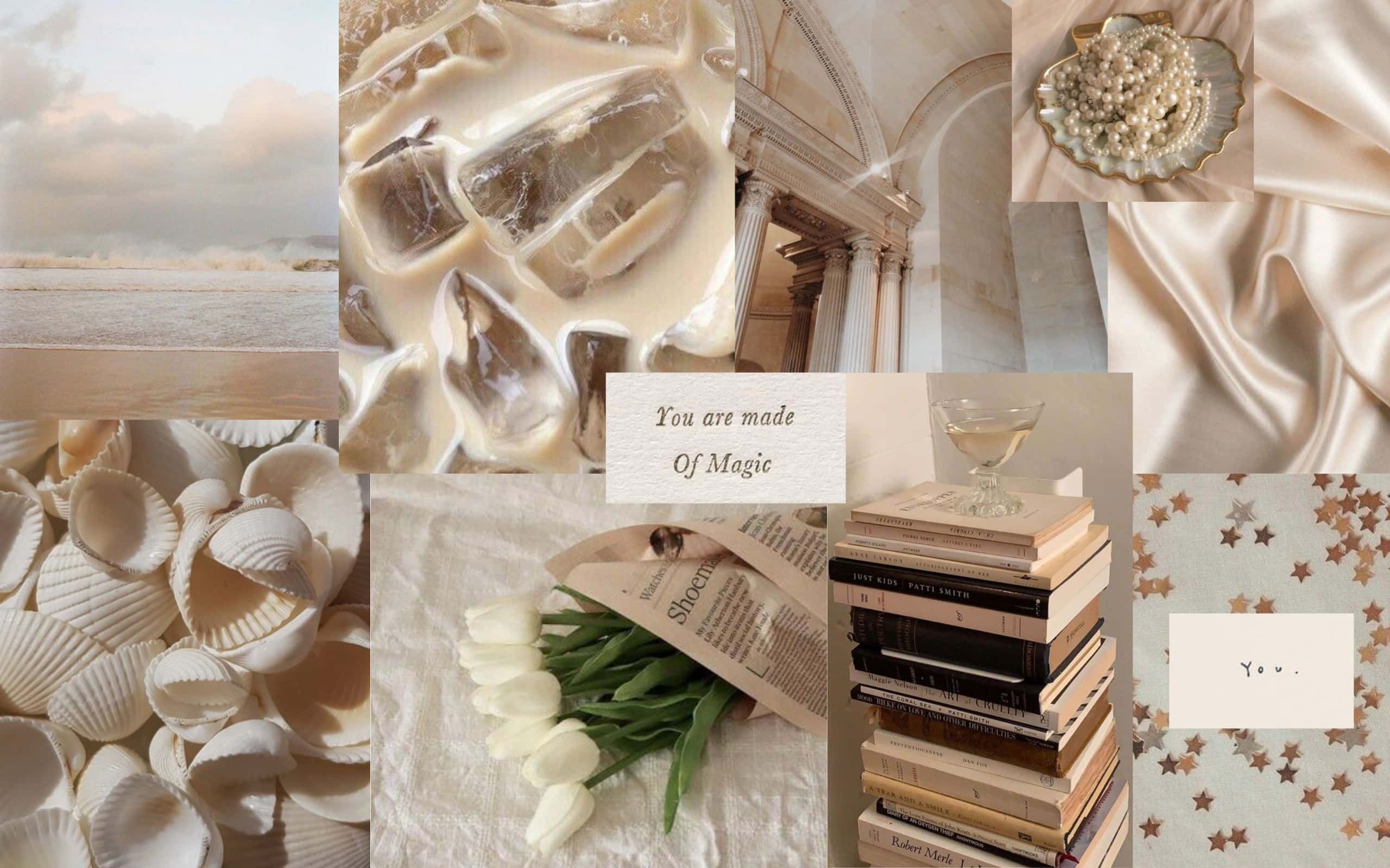 Beige Desktop Wallpaper