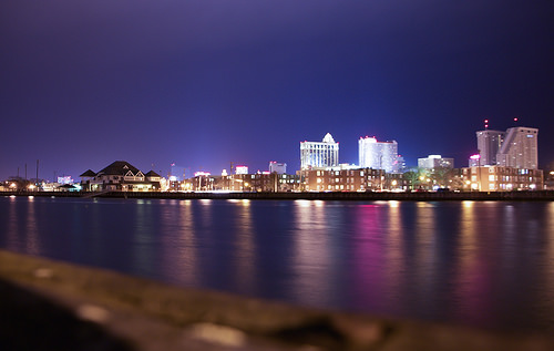 Atlantic City At Night Image Pic HD Wallpaper