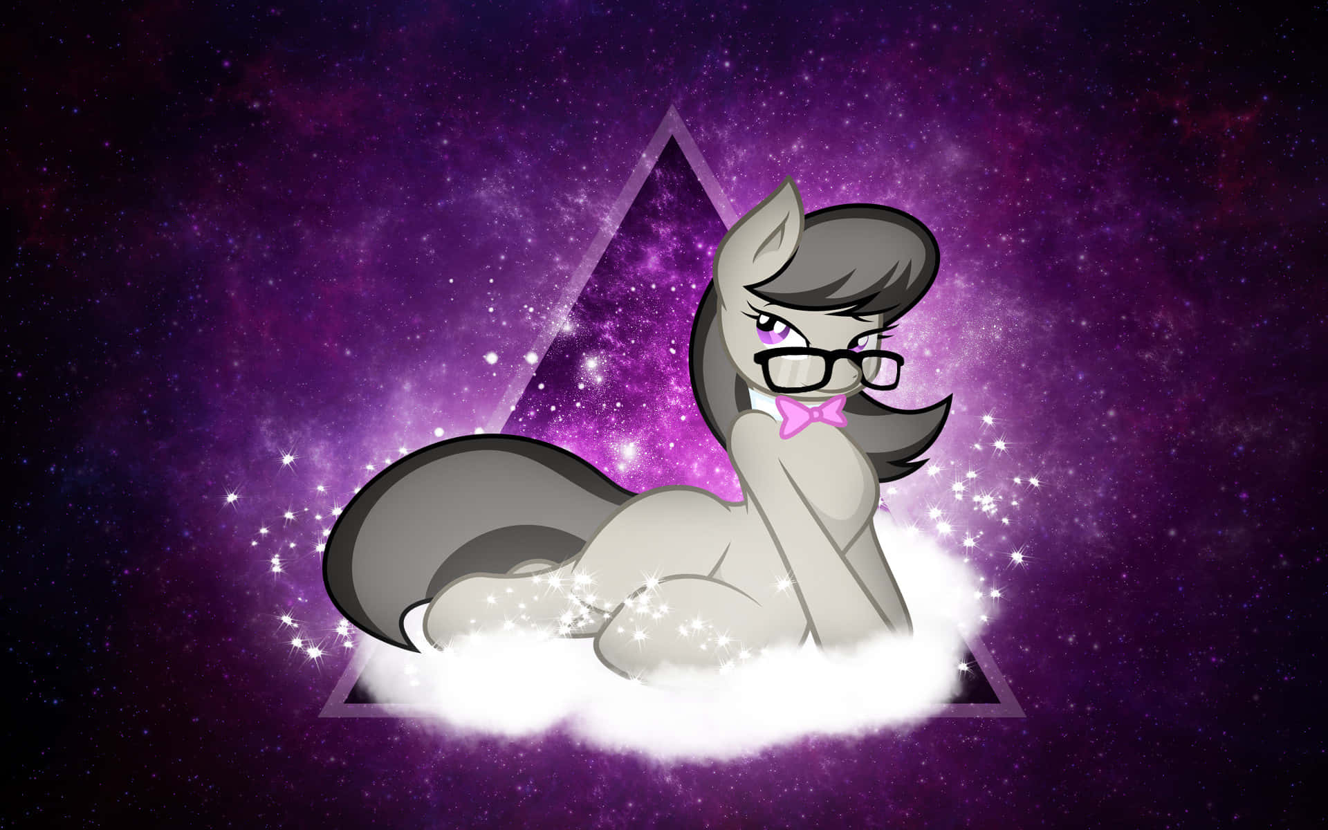Radiate Confidence And Uniqueness With This Hipster Galaxy Wallpaper