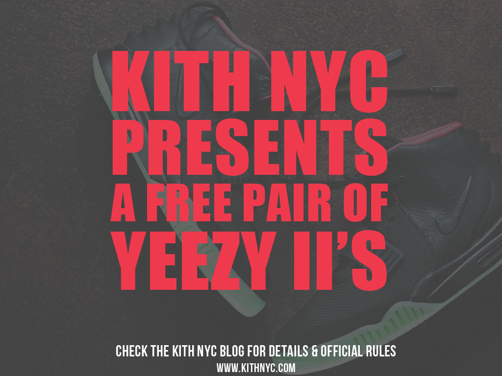 Nike Air Yeezy Ii Giveaway By Kith Nyc Billionaire Kicks