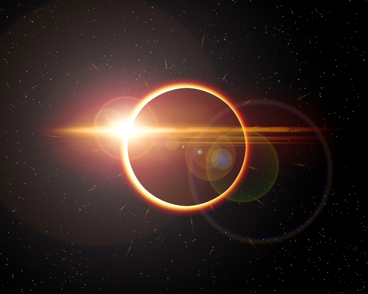 Solar Eclipse Top Of Earth Sky Wallpaper HD Phone
