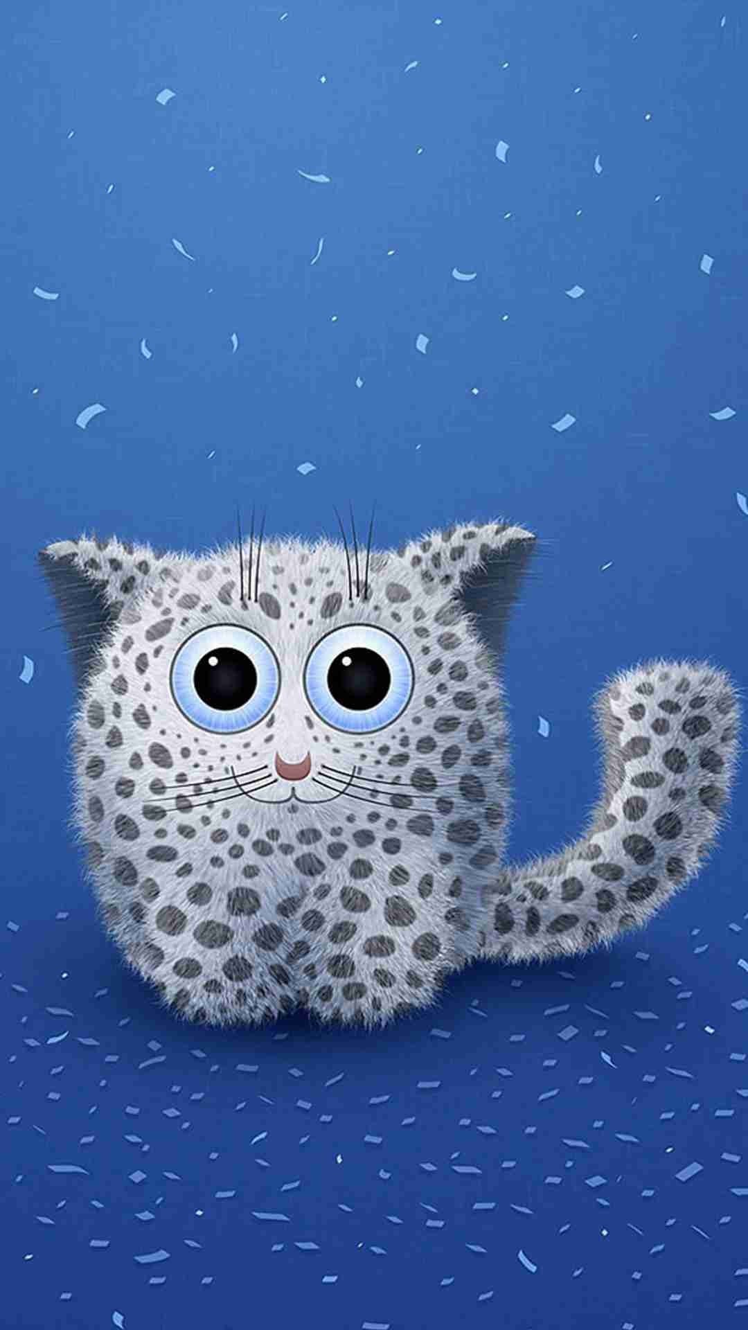 Cute Cartoon Cat Wallpaper