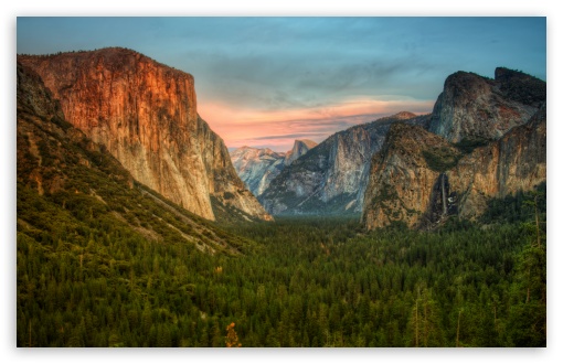 Yosemite Valley HD Desktop Wallpaper Widescreen High