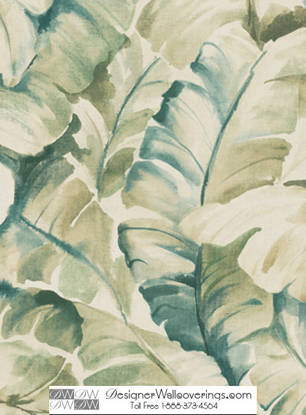Back Gallery For banana leaf pattern wallpaper