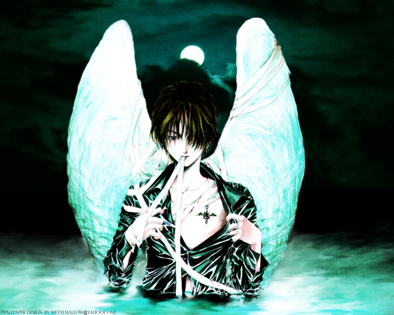 Angel Sanctuary Manga Fantasy Dark Angels Wallpaper Desktop