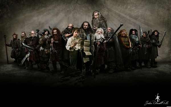 Movies Gandalf Groups Dwarfs The Hobbit Bilbo Baggins Cast Dori Thorin
