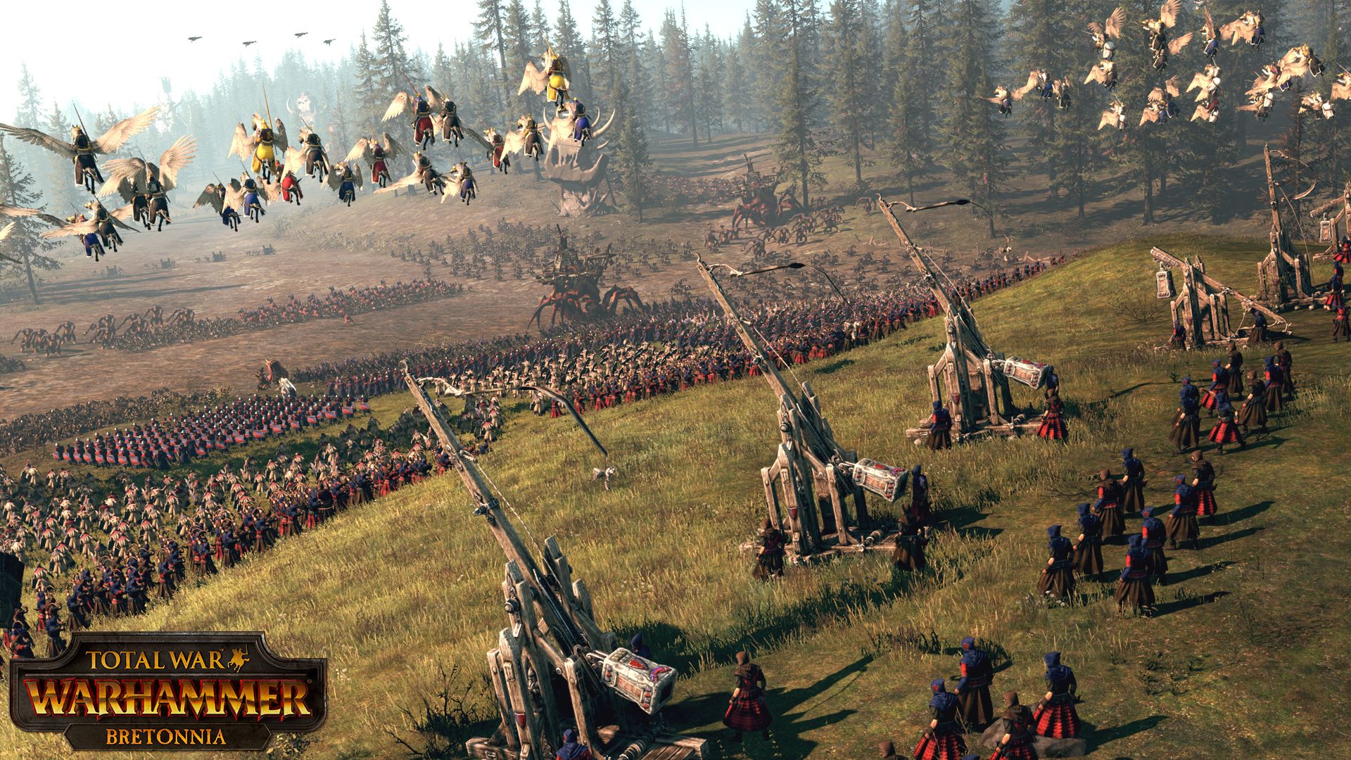 Total War Warhammer Bretonnia Faction Arrives For On