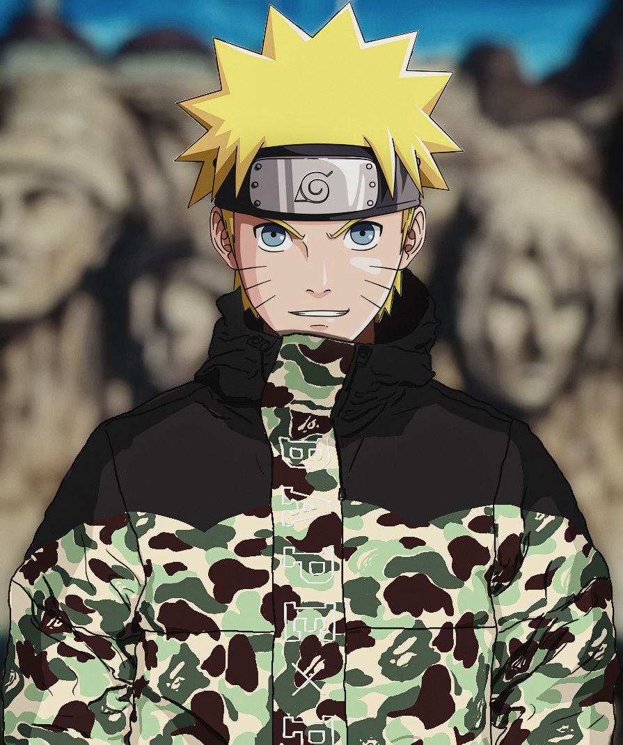 Anime Characters Wearing Supreme Wallpaper On