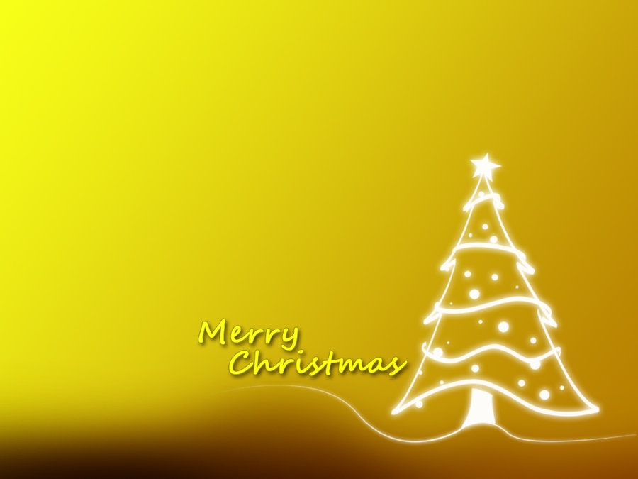 Christmas Wallpaper Yellow By Epiclyalice