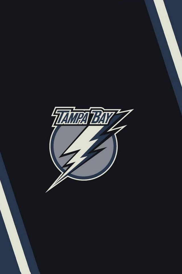 Tampa Bay Lightning logo iphone Android wallpaper 640x960