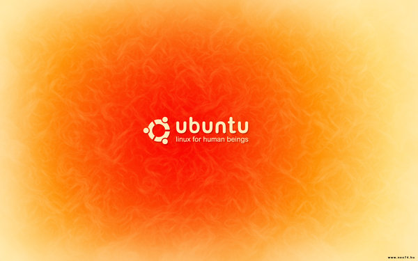 Ubuntu Orange Red Wallpaper By Neo74